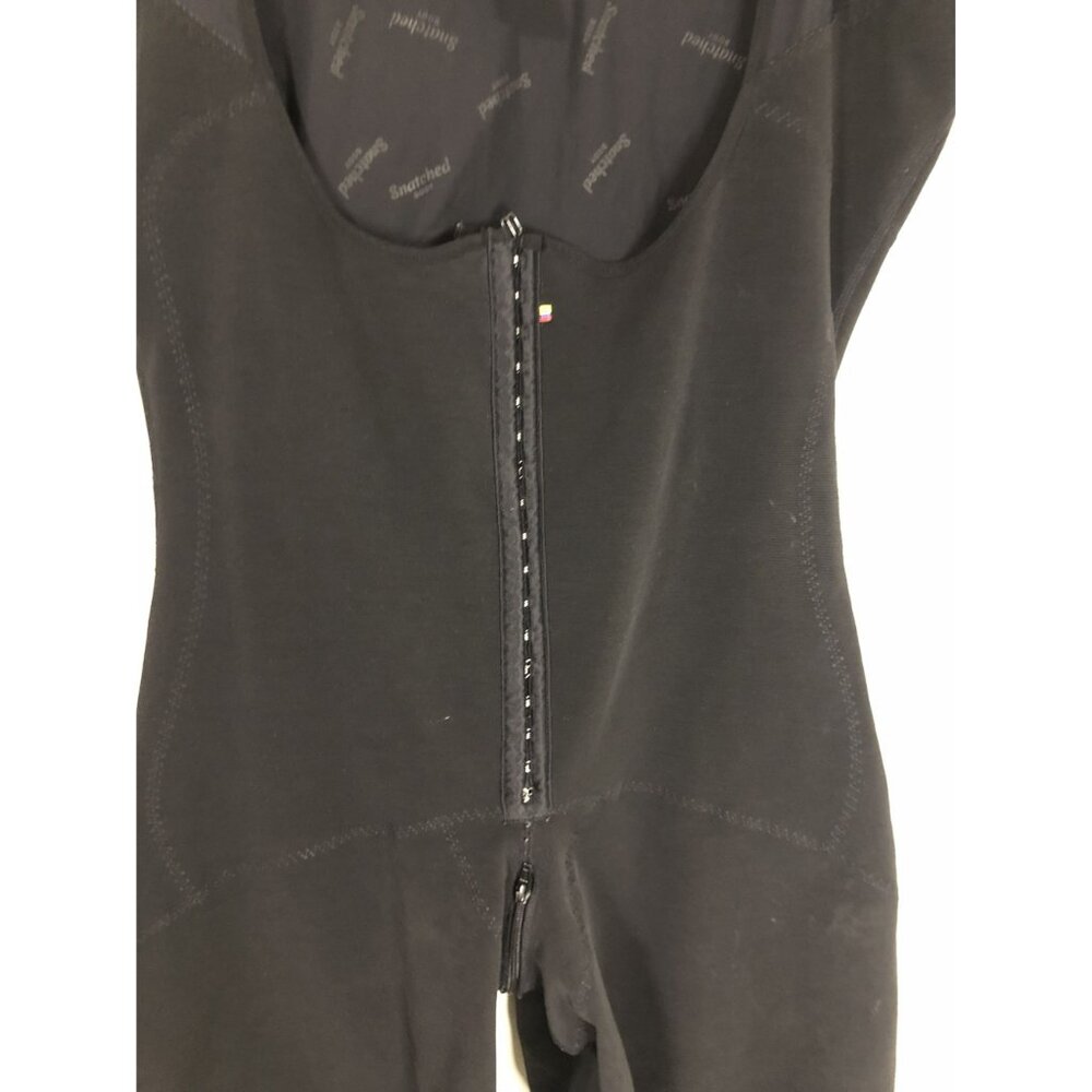 Snatched Body Black Full Body Shaper Adjustable Closure & Adjustable Straps 5XL - Picture 3 of 16